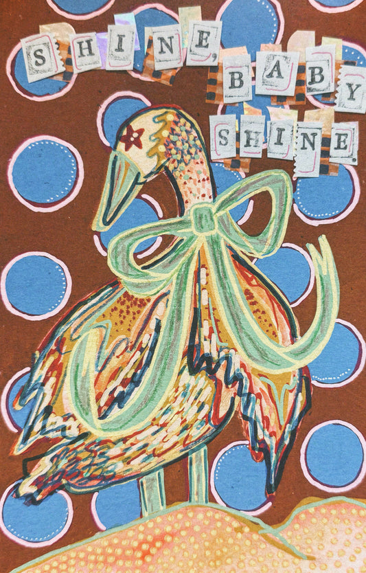 gussied-up goose